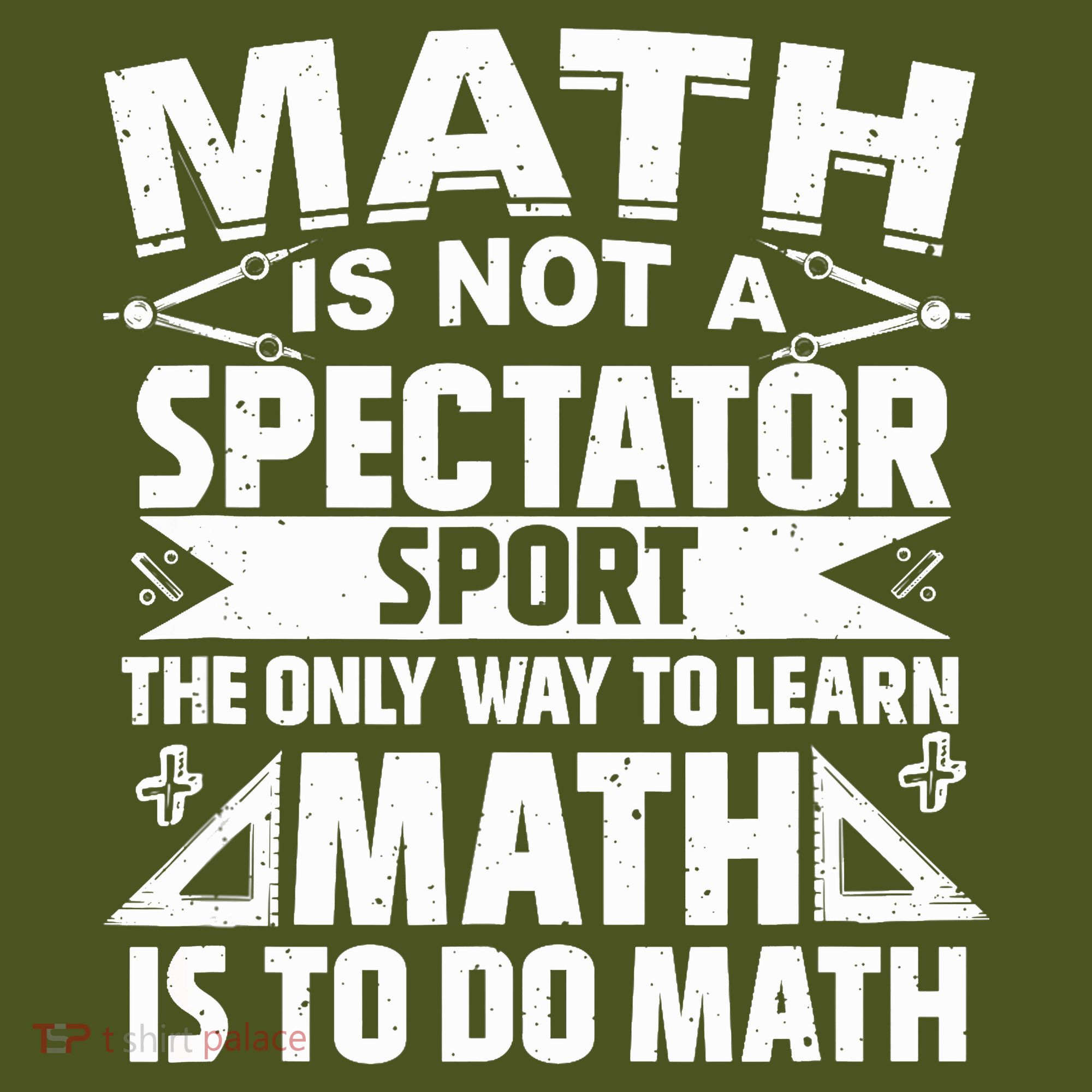 Math Is Not A Spectator Sport Mathematician Math Teacher The Baniff Cuffed Pom Beanie