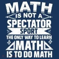 Math Is Not A Spectator Sport Mathematician Math Teacher Women's T-Shirt thumb 6