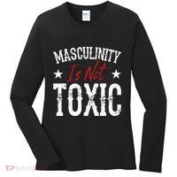 Masculinity Is Not Toxic Women's Long Sleeve Shirt thumb 0