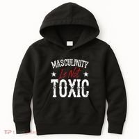 Masculinity Is Not Toxic Kids Hoodie thumb 0