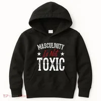 Masculinity Is Not Toxic Kids Hoodie thumb 0