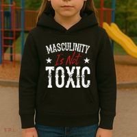 Masculinity Is Not Toxic Kids Hoodie thumb 3