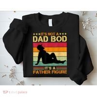 Mens It's Not A Dad Bod It's A Father Figure Father's Day Dad Bod Sweatshirt thumb 2
