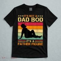 Mens It's Not A Dad Bod It's A Father Figure Father's Day Dad Bod T-Shirt thumb 5