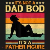 Mens It's Not A Dad Bod It's A Father Figure Father's Day Dad Bod Women's Hoodie thumb 2