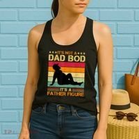 Mens It's Not A Dad Bod It's A Father Figure Father's Day Dad Bod Women's Tank Top thumb 2