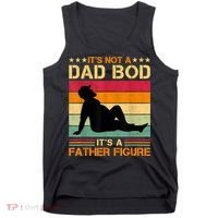 Mens It's Not A Dad Bod It's A Father Figure Father's Day Dad Bod Tank Top thumb 0