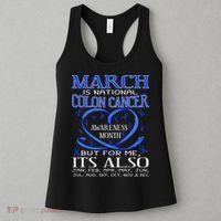 March Is National Colon Cancer Awareness Month Women's Tank Top thumb 3