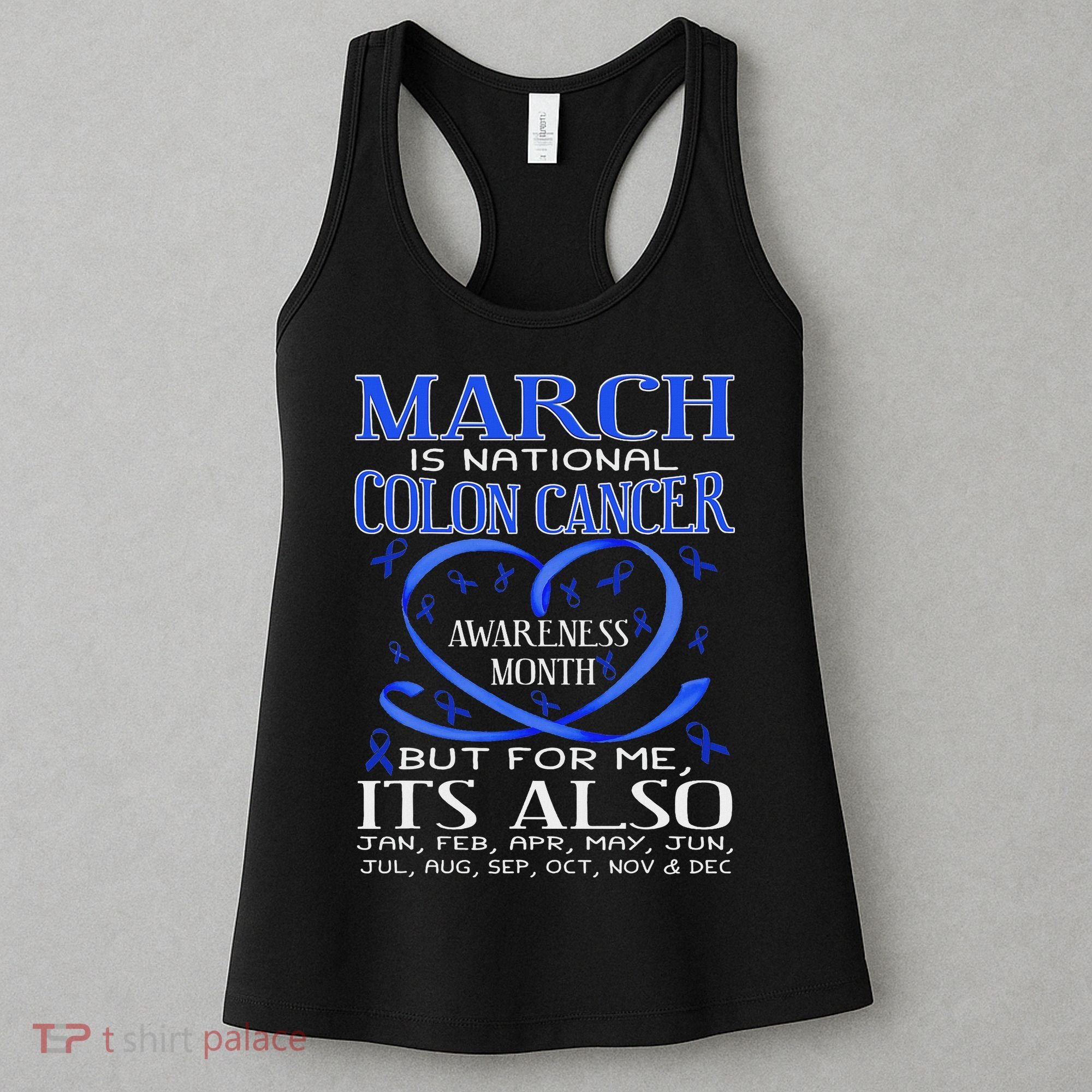 March Is National Colon Cancer Awareness Month Women's Tank Top