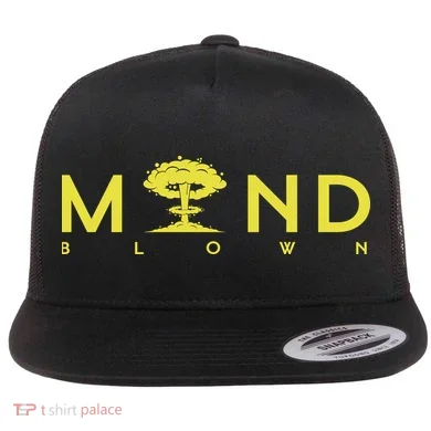 Mind Blown Flat Bill Trucker Hat