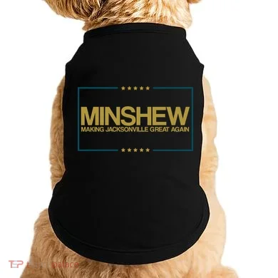 Minshew Making Jacksonville Great Again Doggie Tank