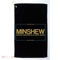 Minshew Making Jacksonville Great Again Golf Towel thumb 0