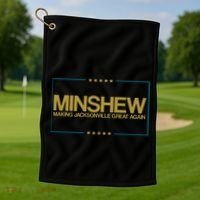 Minshew Making Jacksonville Great Again Golf Towel thumb 1