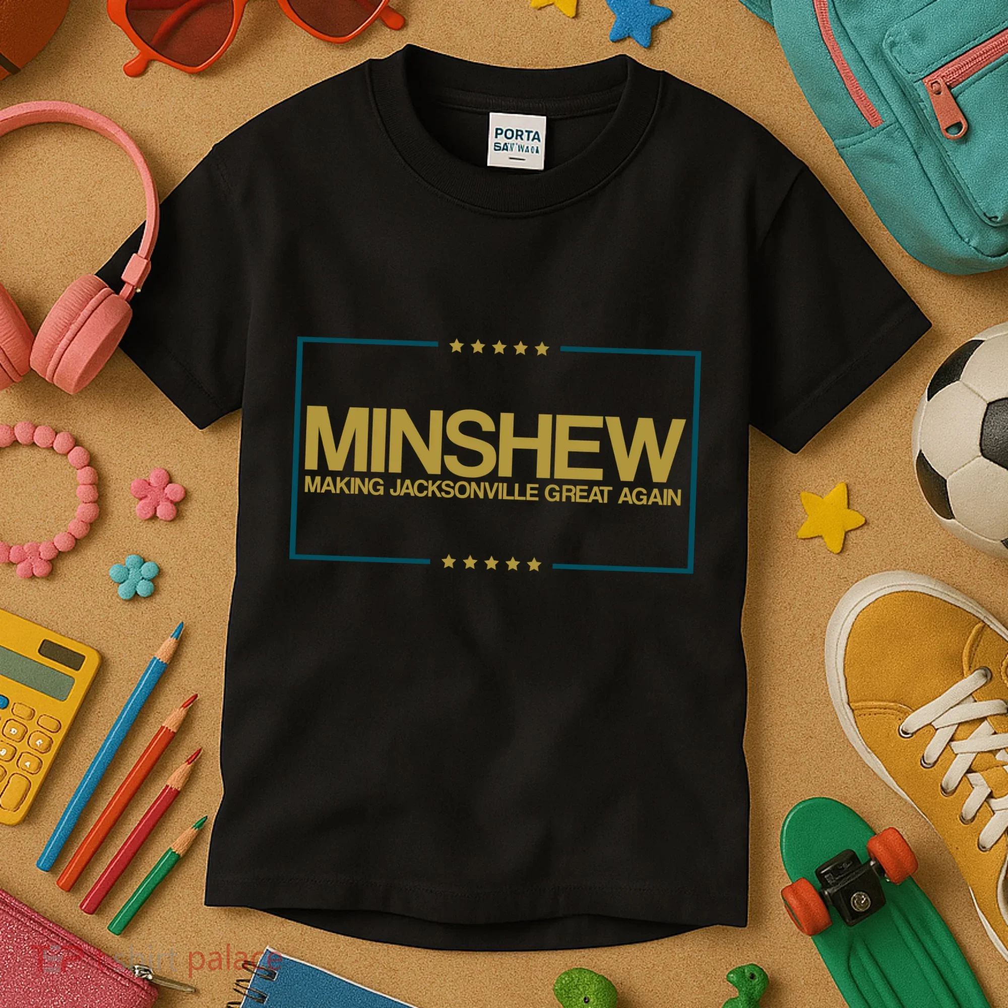 Minshew Making Jacksonville Great Again Kids T-Shirt