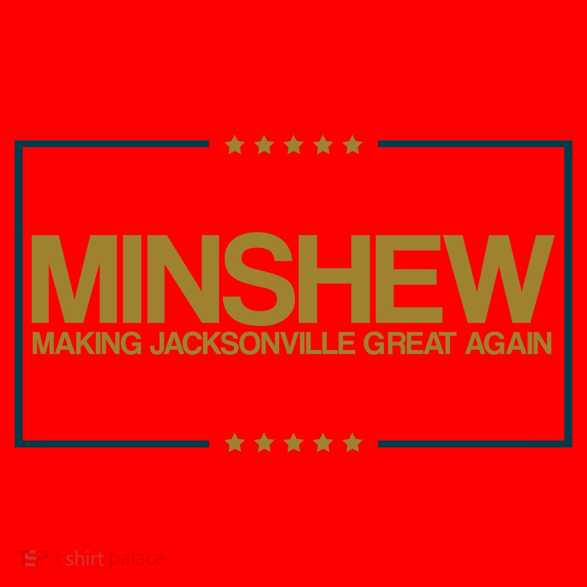 Minshew Making Jacksonville Great Again Santa Hat