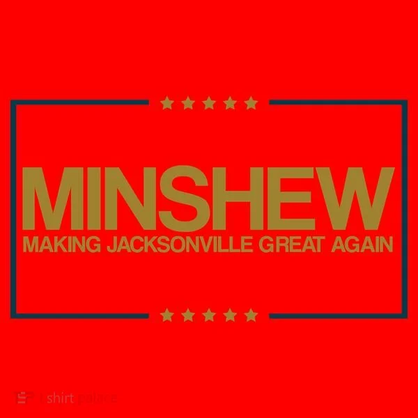 Minshew Making Jacksonville Great Again Santa Hat