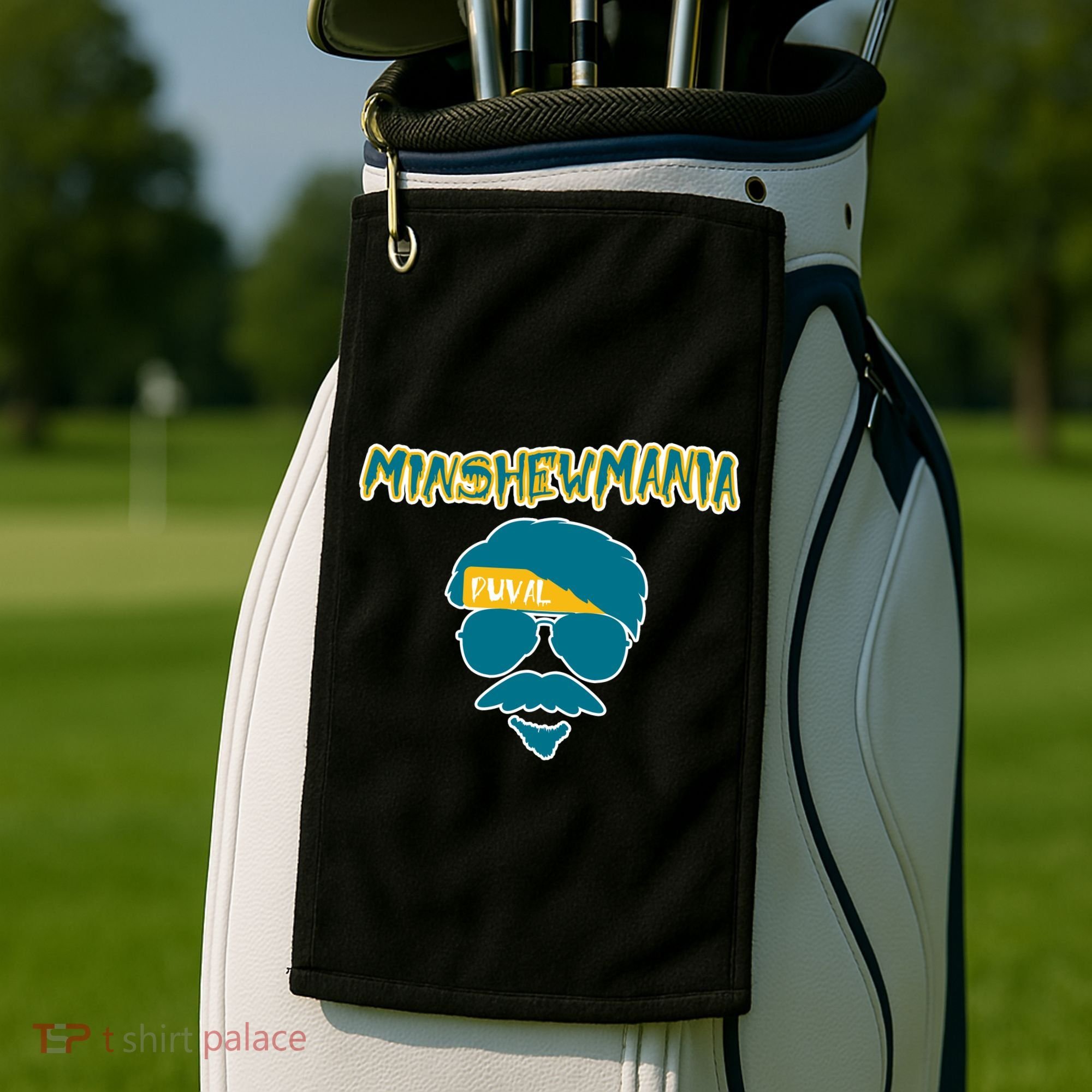 Minshew Mania Jacksonville QB Duval Golf Towel