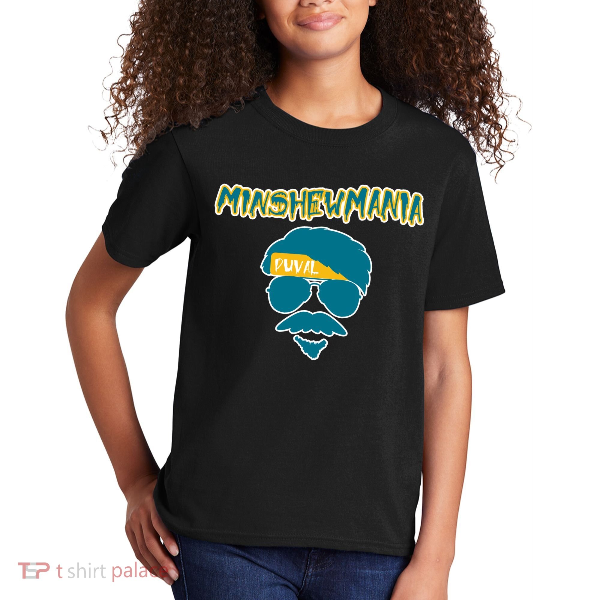 Minshew Mania Jacksonville QB Duval Kids T-Shirt