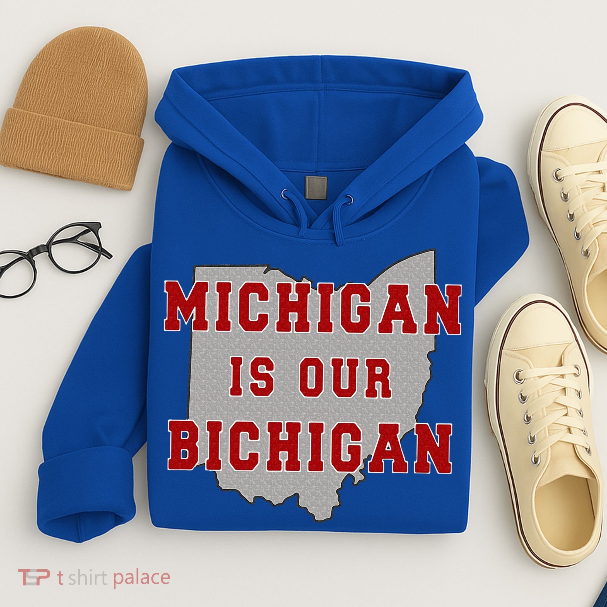 Michigan Is Our Bichigan Funny Ohio  Hoodie