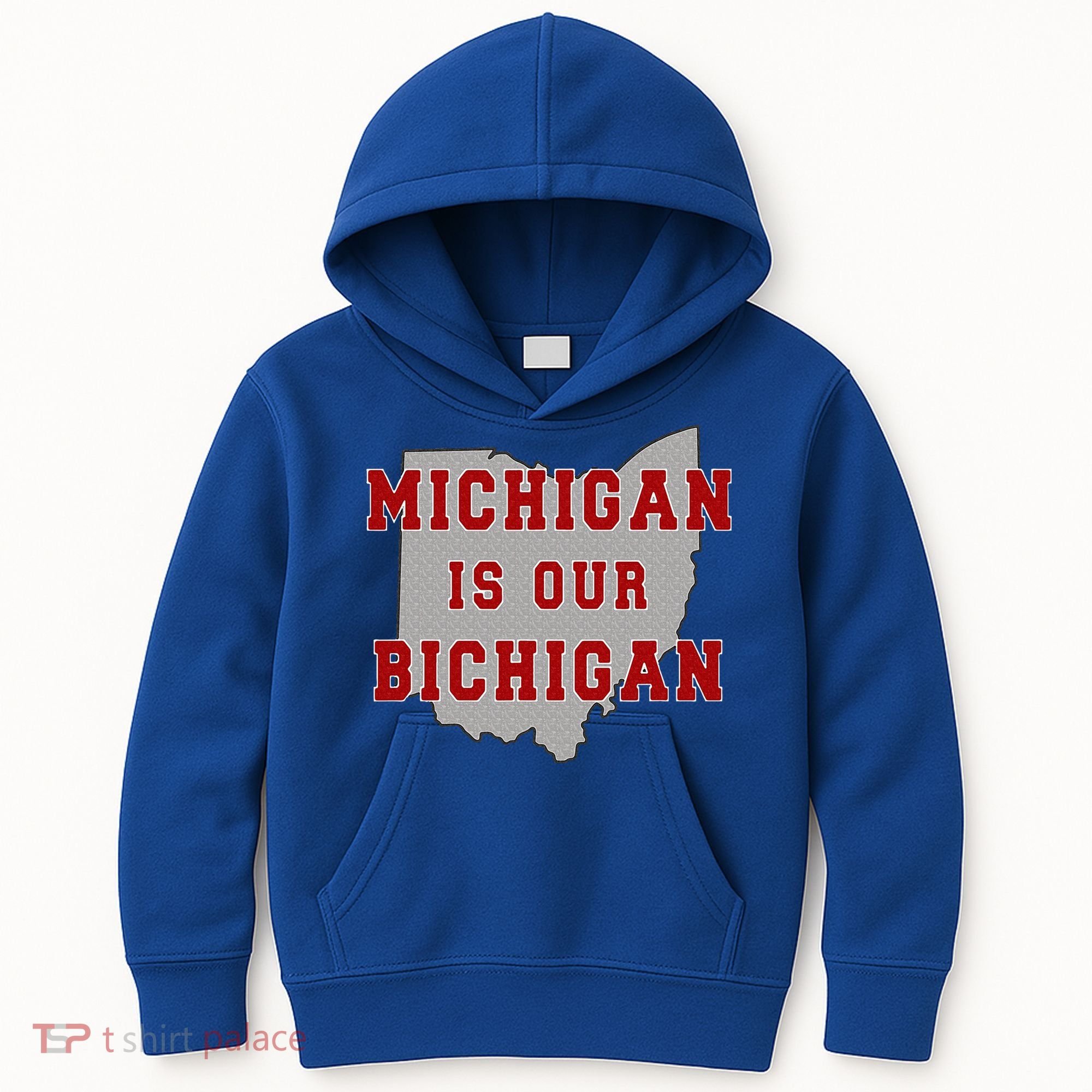Michigan Is Our Bichigan Funny Ohio  Kids Hoodie