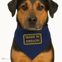 Made In Oregon USA-Made Doggie Bandana thumb 1