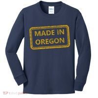 Made In Oregon Kids Long Sleeve Shirt thumb 0