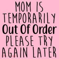 Mom Is Out Of Order Funny Hoodie thumb 2