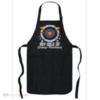 My Idea Of Group Therapy Archery Archer Bowhunting Bows Apron thumb 0