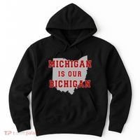 Michigan Is Our Bichigan Funny Ohio Hoodie thumb 0