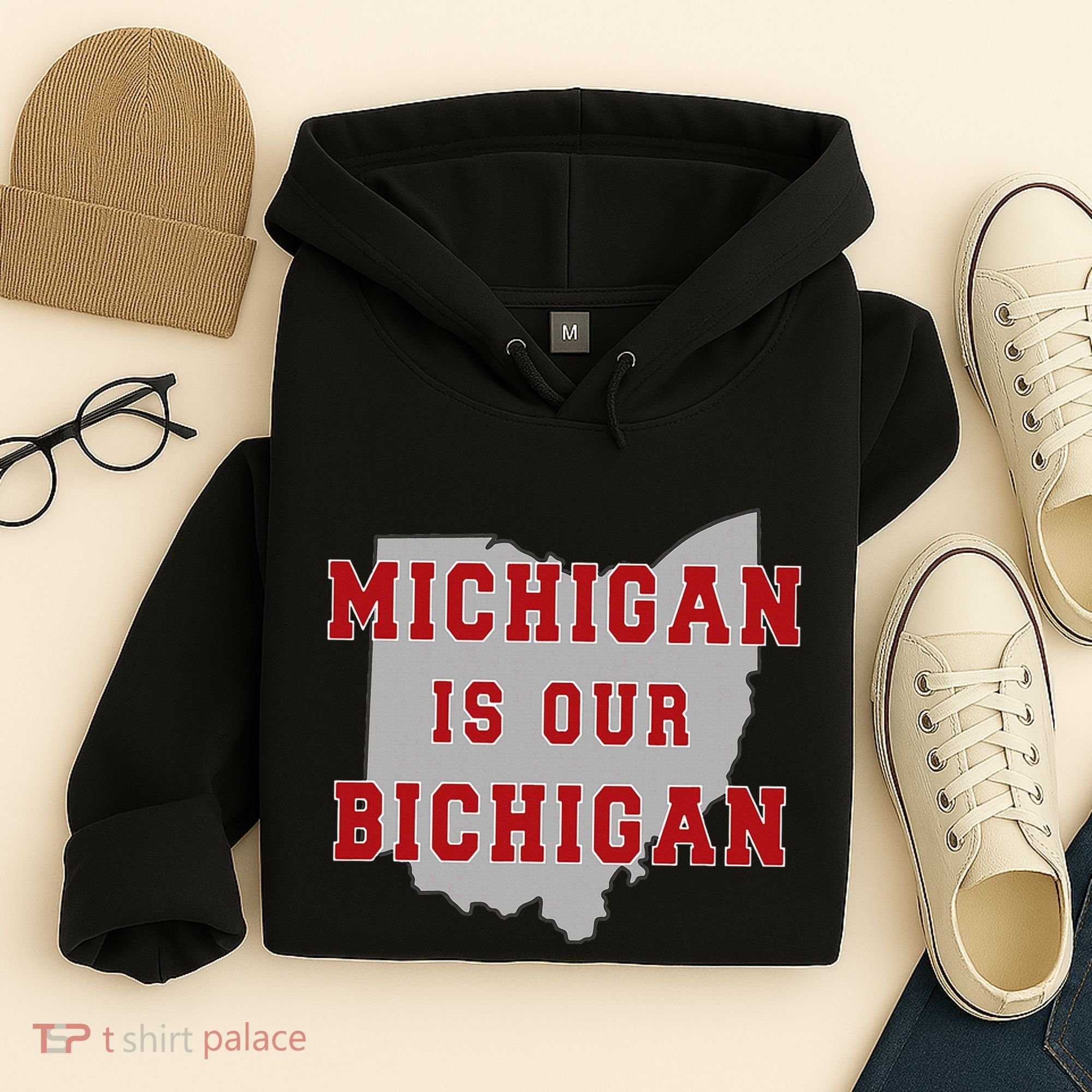 Michigan Is Our Bichigan Funny Ohio Hoodie