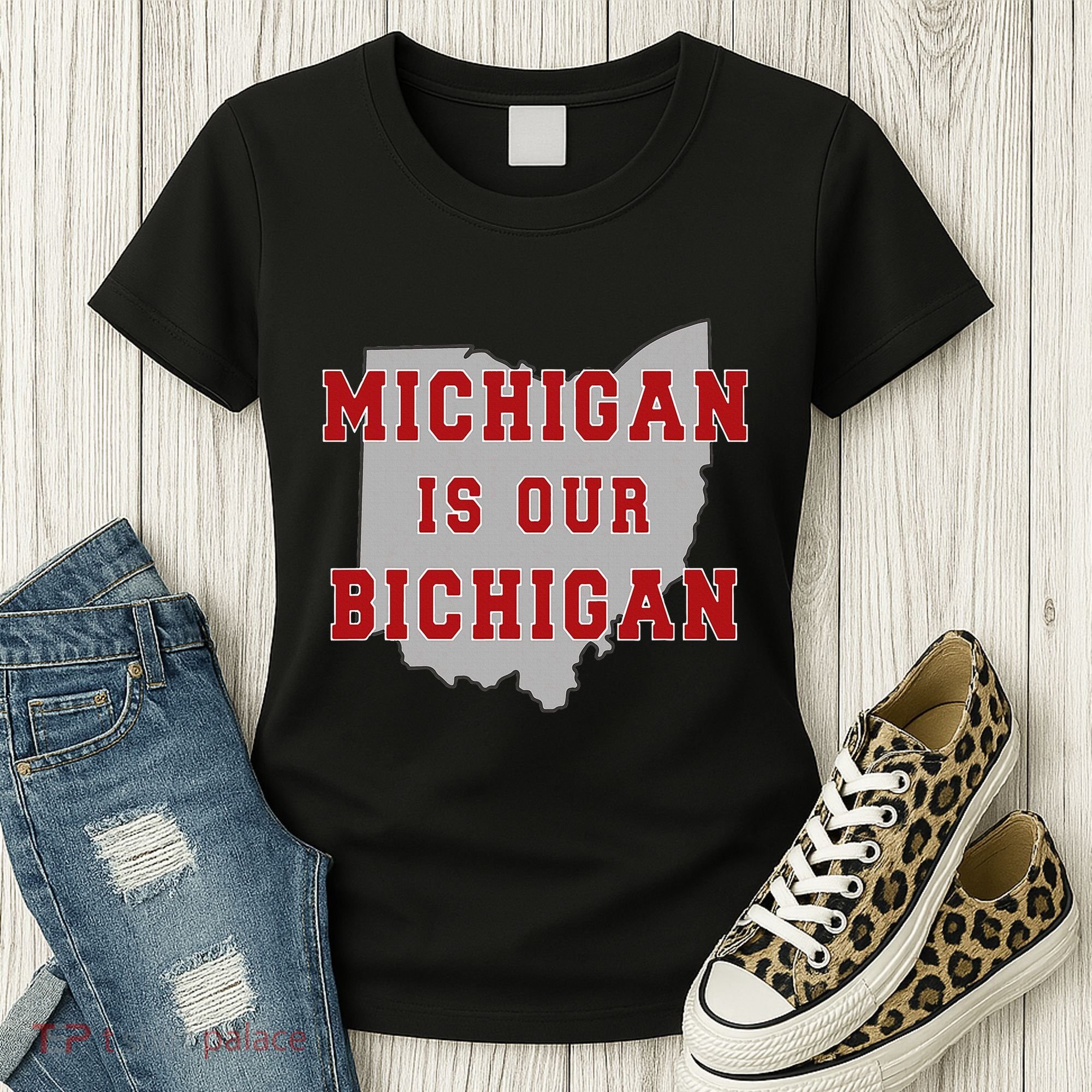 Michigan Is Our Bichigan Funny Ohio Women's T-Shirt