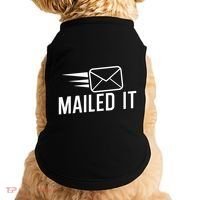Mailed It Postman Gift For Mail Carrier Workers Doggie Tank thumb 0