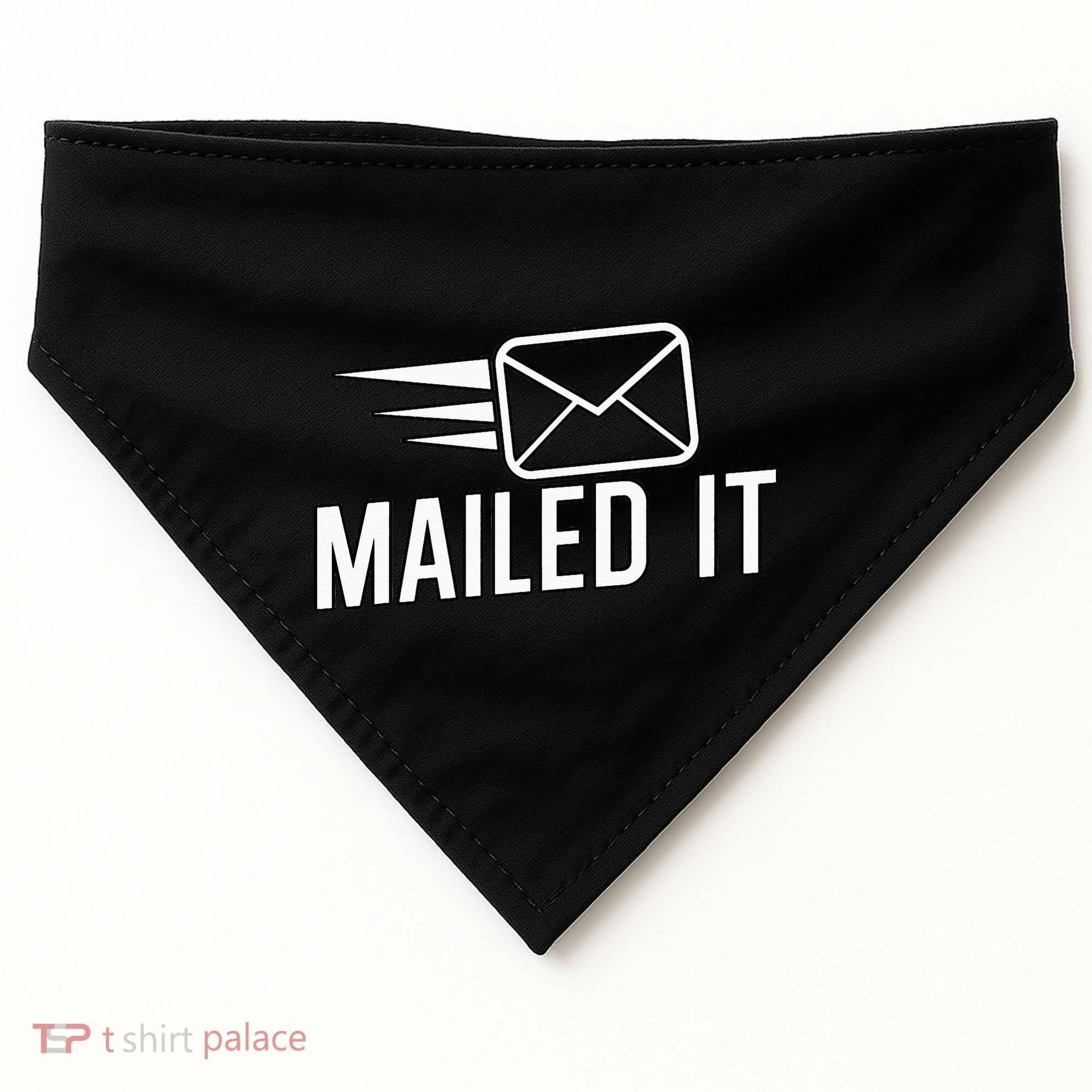 Mailed It Postman Gift For Mail Carrier Workers USA-Made Doggie Bandana