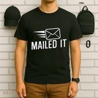 Mailed It Postman Gift For Mail Carrier Workers T-Shirt thumb 6