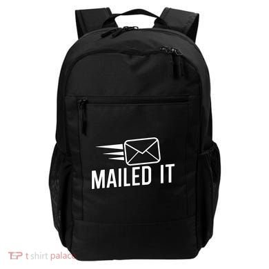 Mailed It Postman Gift For Mail Carrier Workers Backpack