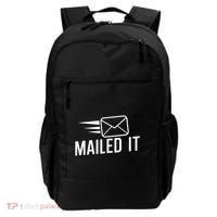Mailed It Postman Gift For Mail Carrier Workers Backpack thumb 0