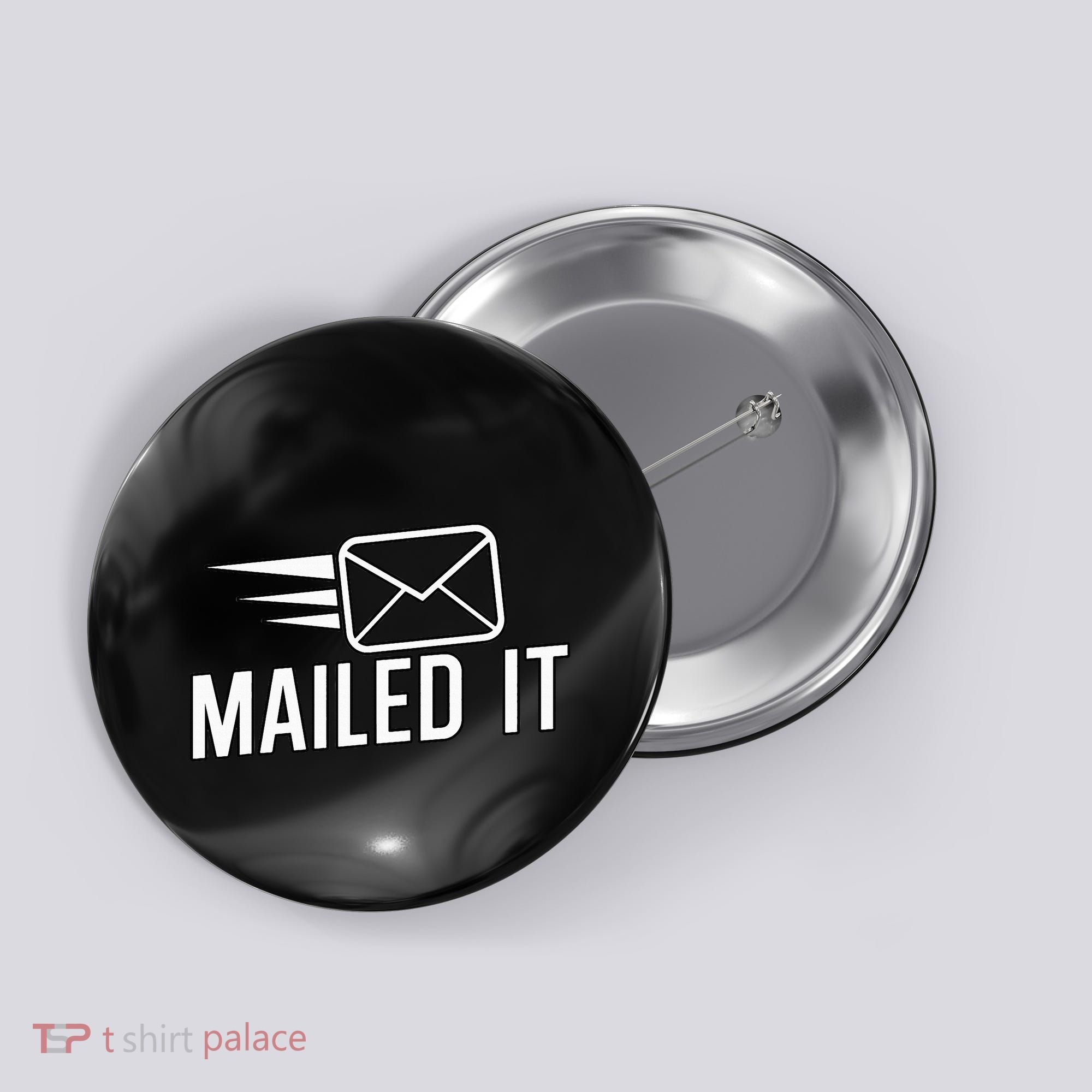 Mailed It Postman Gift For Mail Carrier Workers Button