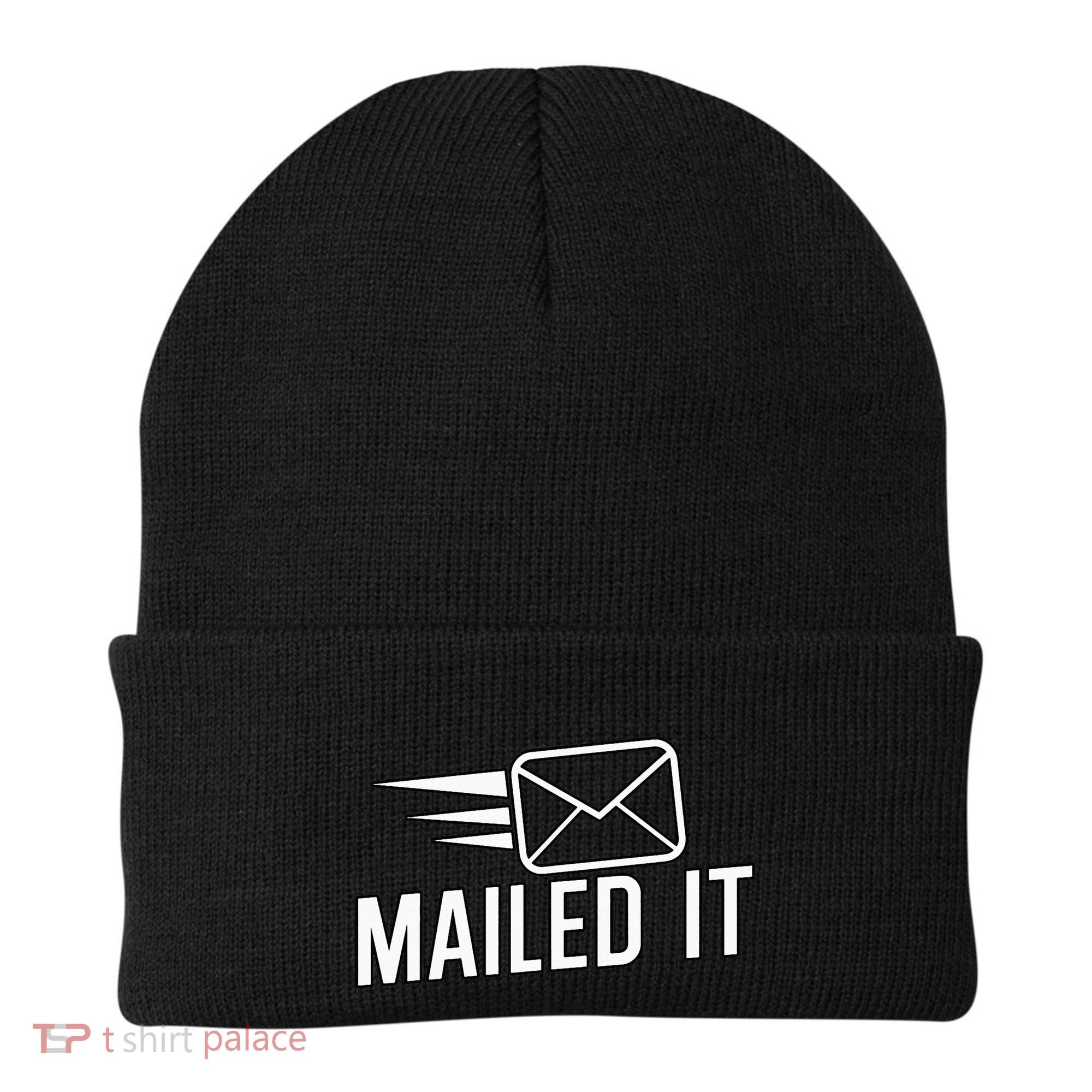 Mailed It Postman Gift For Mail Carrier Workers Beanie