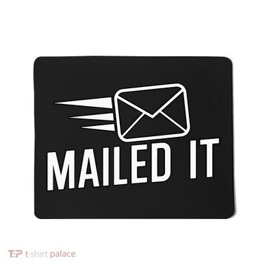 Mailed It Postman Gift For Mail Carrier Workers Mousepad