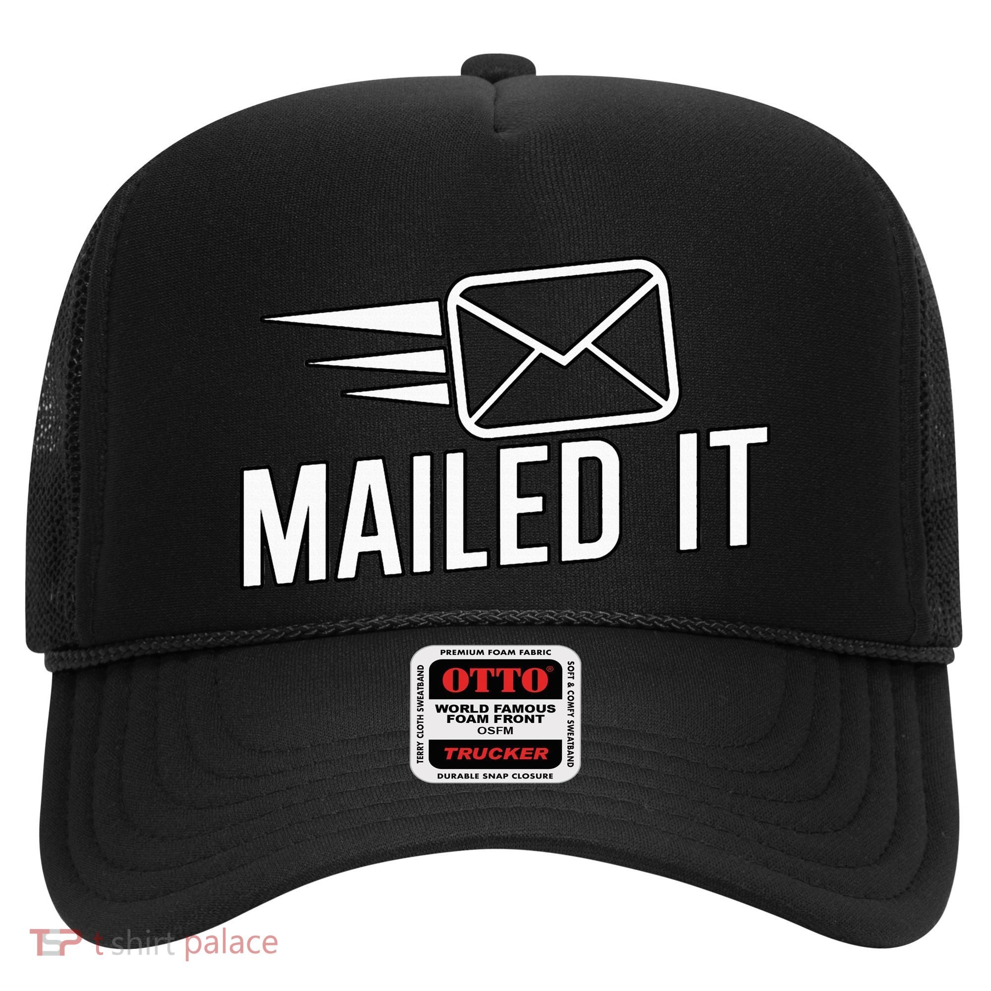 Mailed It Postman Gift For Mail Carrier Workers Hat