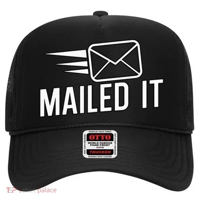 Mailed It Postman Gift For Mail Carrier Workers Hat