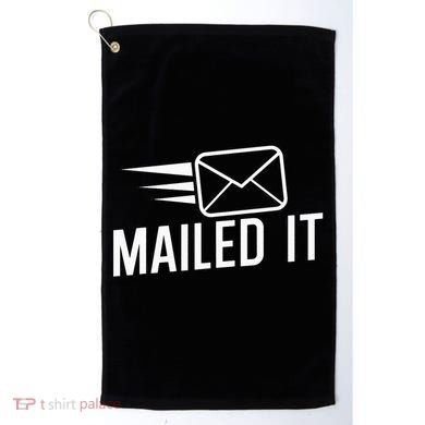 Mailed It Postman Gift For Mail Carrier Workers Golf Towel