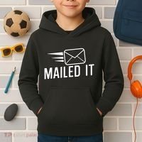 Mailed It Postman Gift For Mail Carrier Workers Kids Hoodie thumb 2
