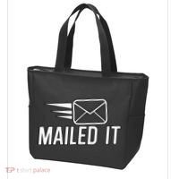 Mailed It Postman Gift For Mail Carrier Workers Tote Bag thumb 3