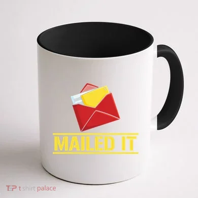 Mailed It Postal Worker Mailman Postman Gift Coffee Mug back