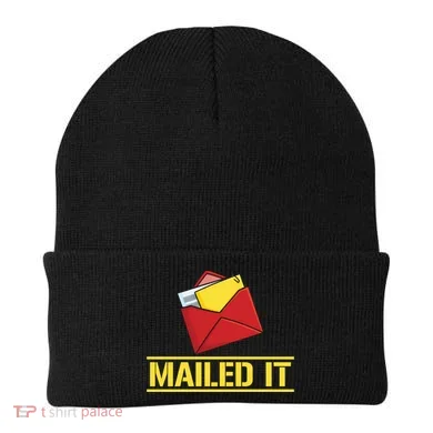 Mailed It Postal Worker Mailman Postman Gift Beanie