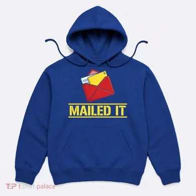 Mailed It Postal Worker Mailman Postman Gift Hoodie