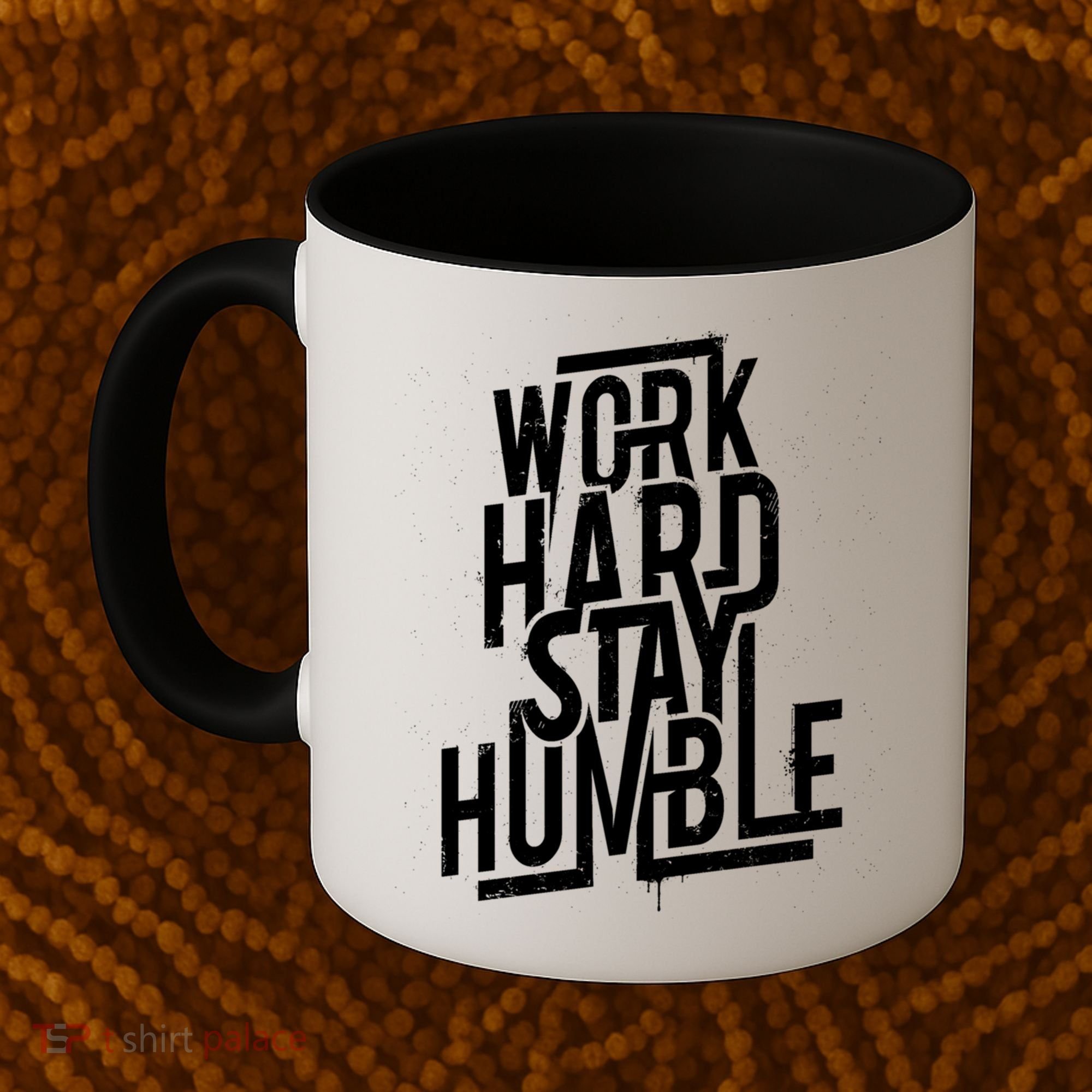 Motivational Inspirational Quote Work Hard Stay Humble Funny Gift Coffee Mug