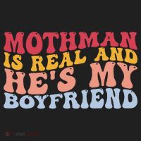 Mothman Is Real And He's My Boyfriend Cryptid Cryptozoology Hat thumb 2
