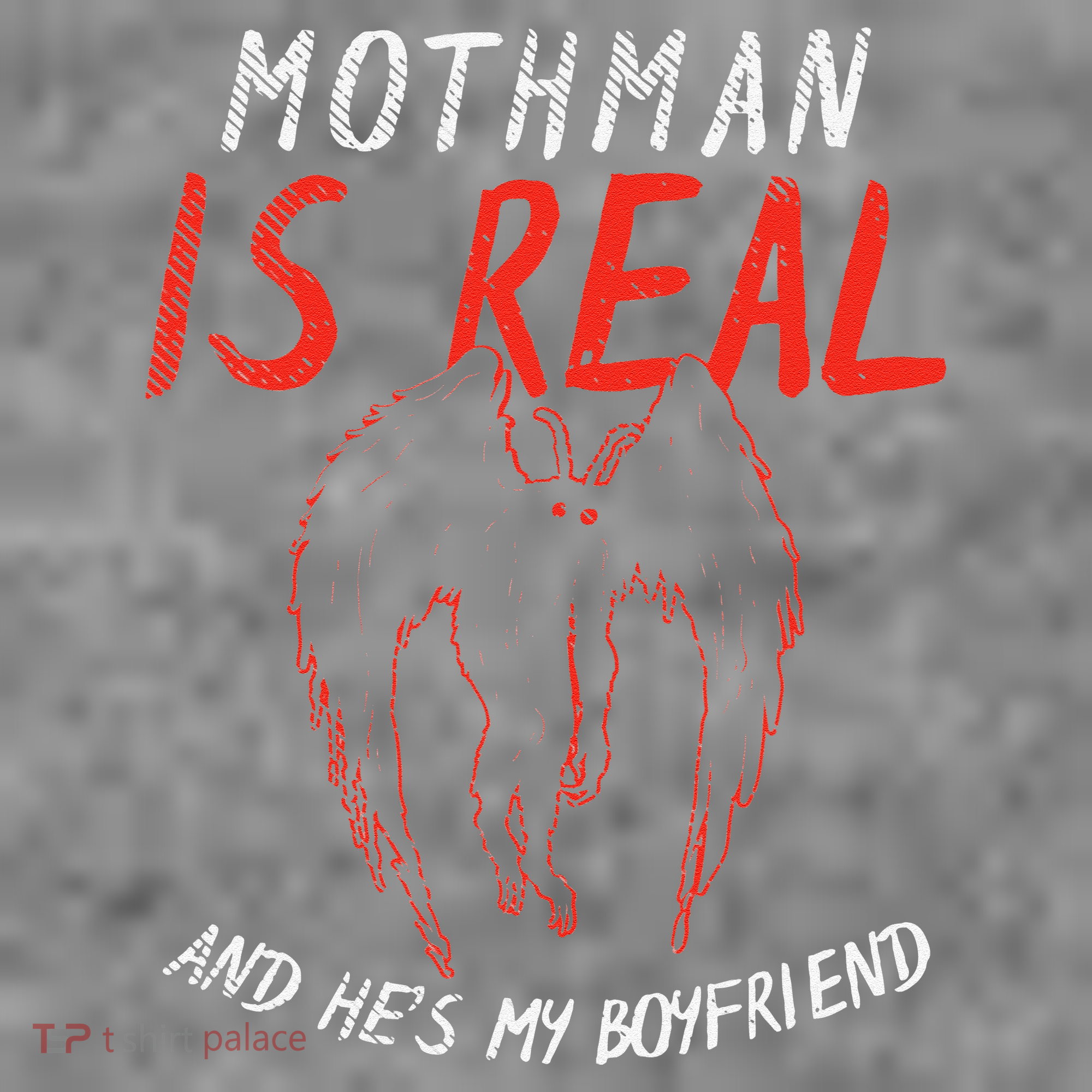 Mothman Is Real And He's My Boyfriend Funny Mothman Meme  Toddler Hoodie